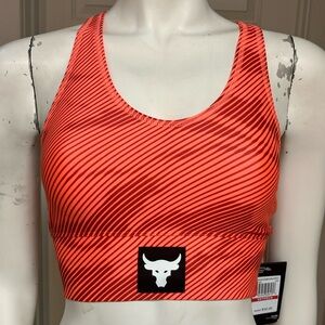Under Armour “Project Rock” Athletic/Athleisure Sports Bra/Top, NWT!
